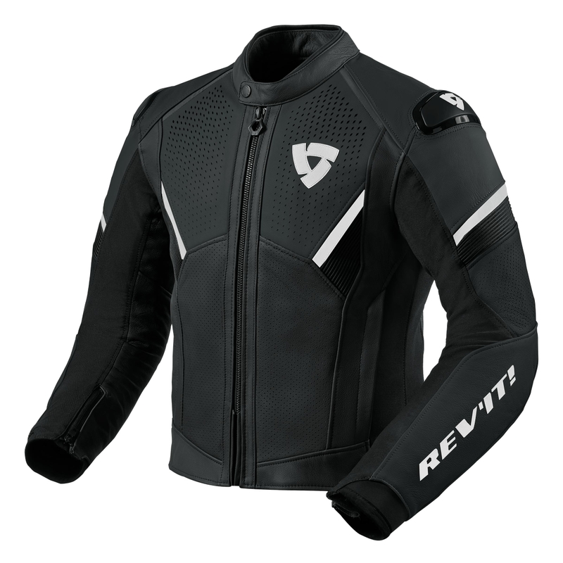 Bunda na motocykel Revit Matador čierno-biela výpredaj