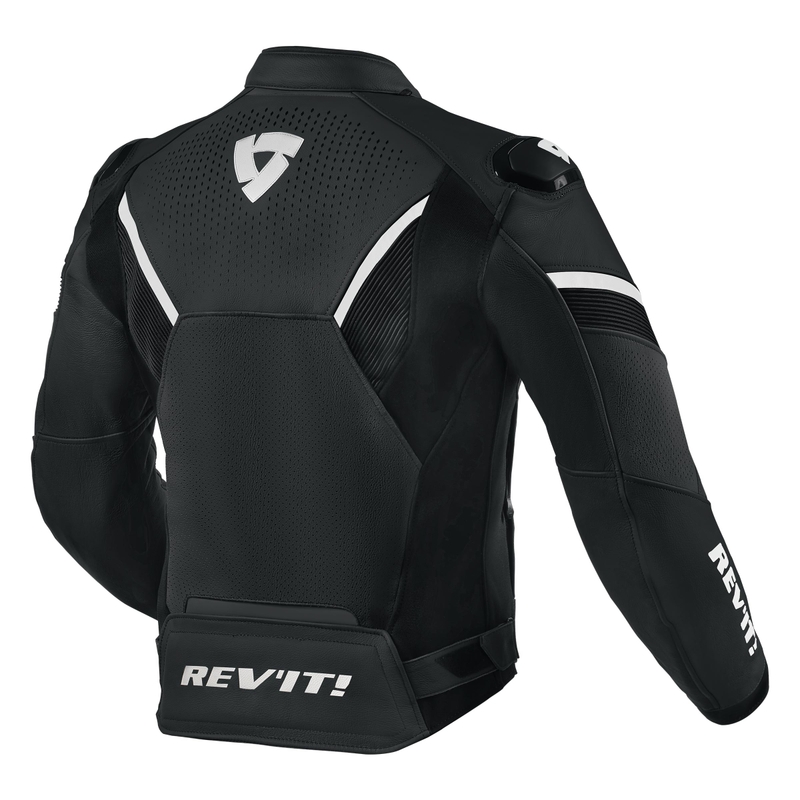 Bunda na motocykel Revit Matador čierno-biela výpredaj