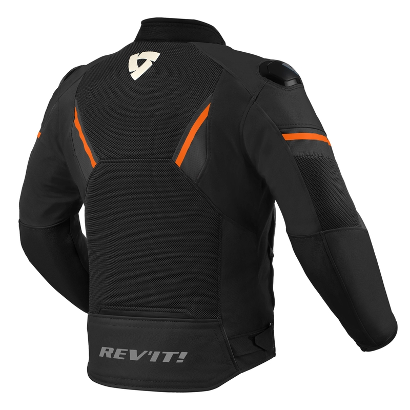 Bunda na motocykel Revit Mantis 2 H2O čierno-oranžová výpredaj