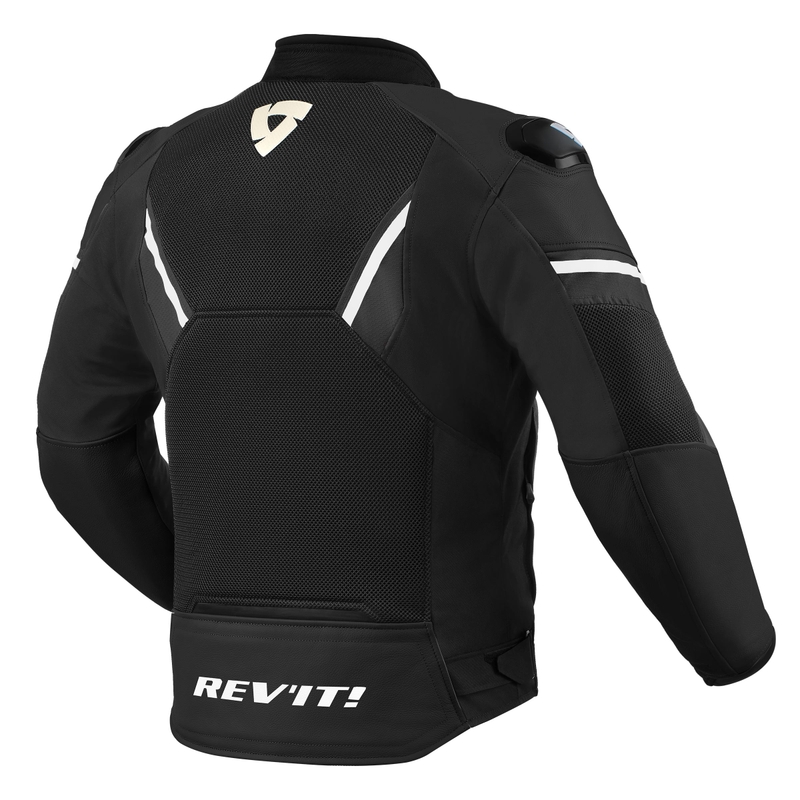 Bunda na motocykel Revit Mantis 2 H2O čierno-biela výpredaj