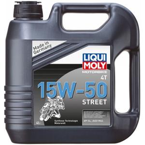 Motorový olej LIQUI MOLY Motorbike 4T 15W50 Street 4 L