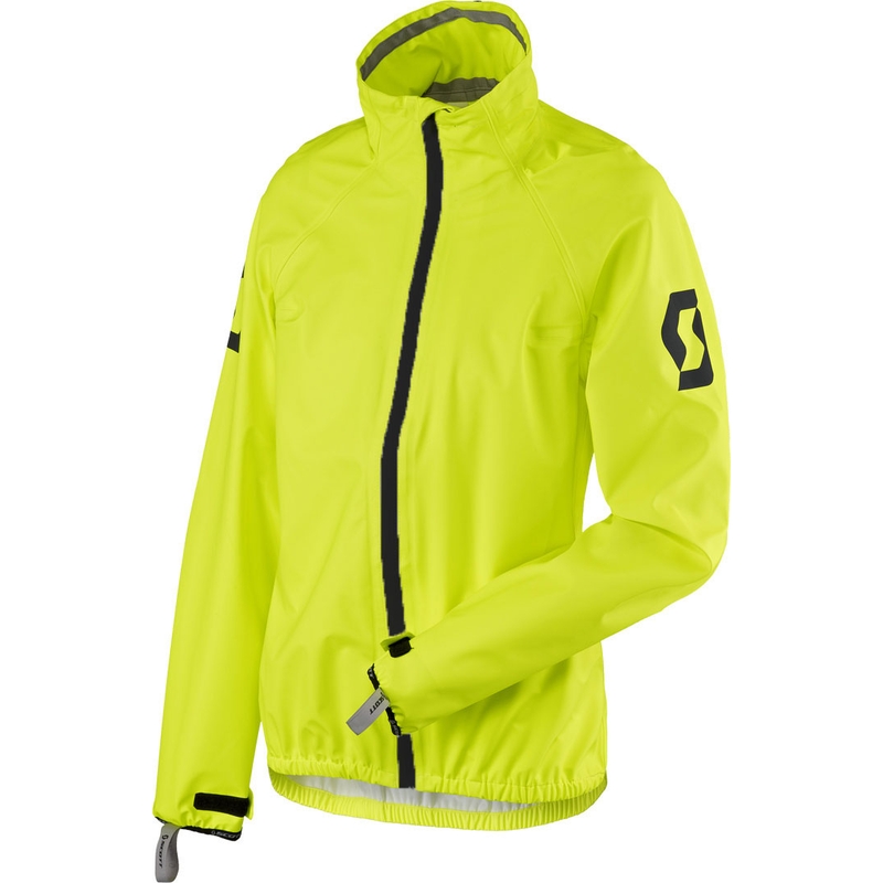 Dámska bunda do dažďa SCOTT Ergonomic Pro DP fluorescenčno žltá