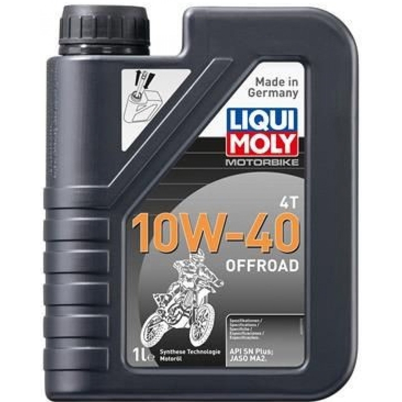 Motorový olej LIQUI MOLY Motorbike 4T 10W40 Offroad 1 l