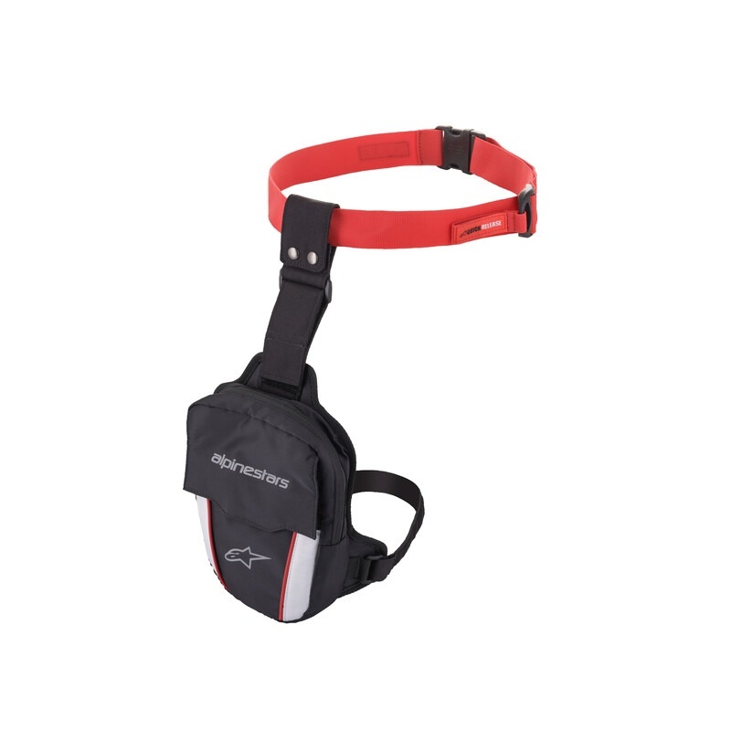 Taštička na stehno Alpinestars Access čierno-červeno-biela