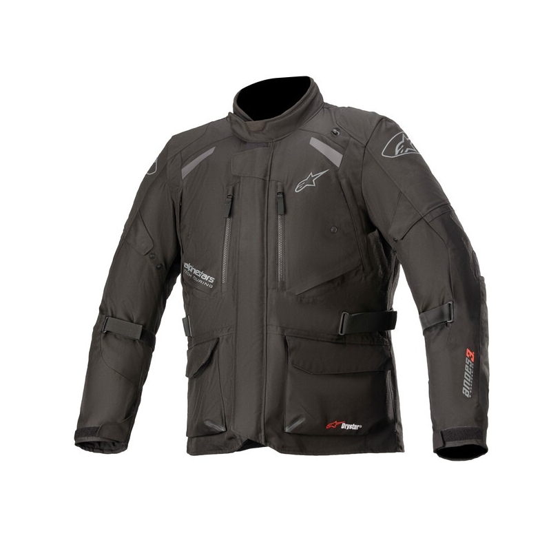 Bunda na motocykel Alpinestars Andes Drystar čierna