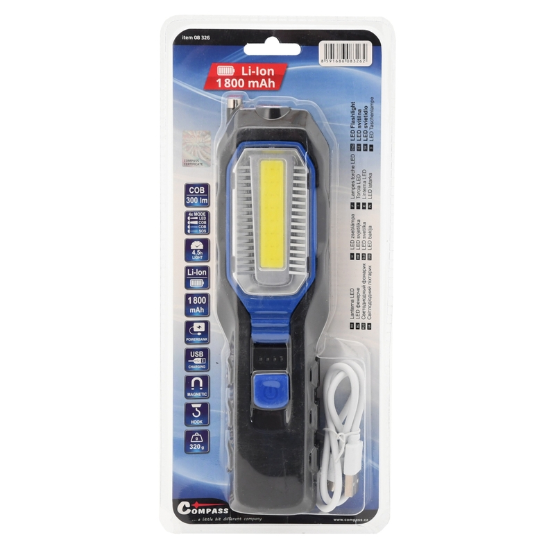 Montážne LED svietidlo Compass 300 lm