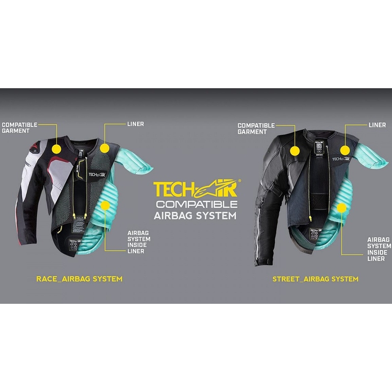 Airbagová vložka Alpinestars TECH-AIR® Street Vest čierno-žltá