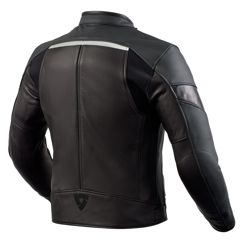 Bunda na motocykel Revit Mile čierno-červená výpredaj