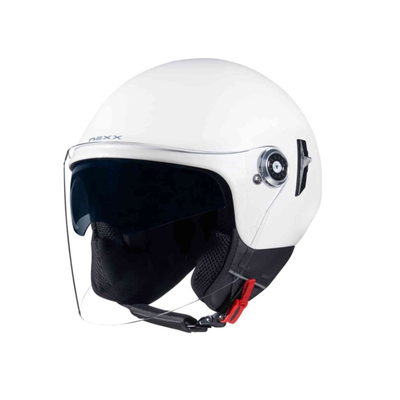 Otvorená prilba na motocykel NEXX SX.60 Nova biela výpredaj