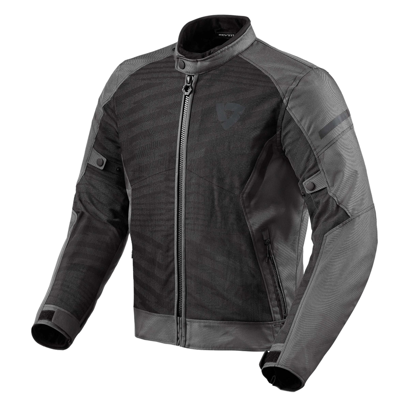 Bunda na motocykel Revit Torque 2 H2O čierno-šedá výpredaj