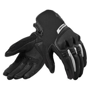 Dámske rukavice na motocykel Revit Duty čierno-biele
