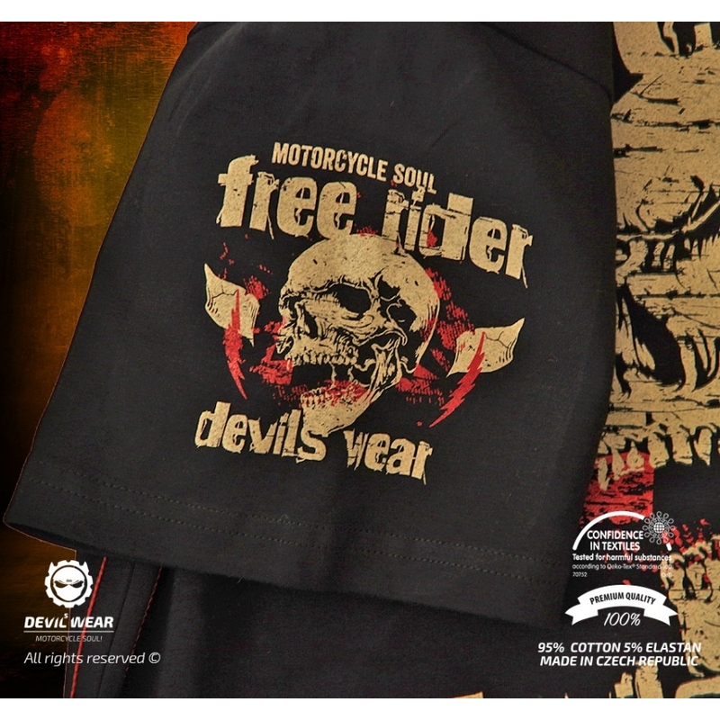 Pánske tričko Devils Wear - Chopper