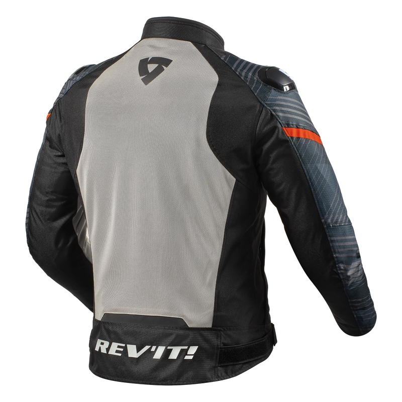 Bunda na motocykel Revit Apex Air H2O čierno-šedo-červená výpredaj