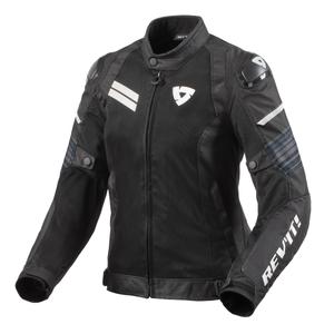 Dámska bunda na motocykel Revit Apex Air H2O čierno-biela výpredaj výprodej