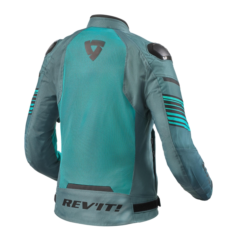 Dámska bunda na motocykel Revit Apex Air H2O zelená výpredaj
