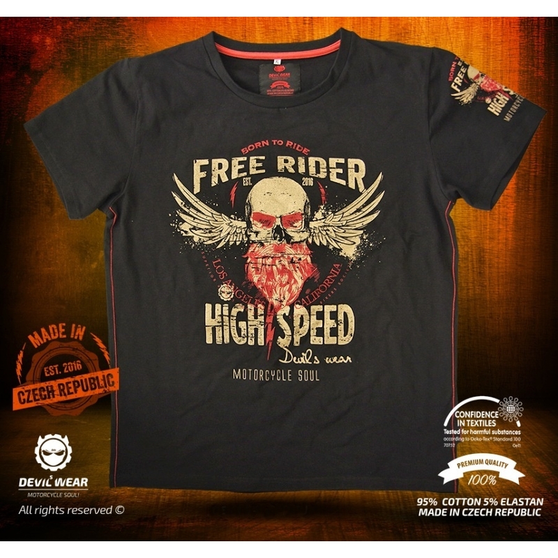 Pánske tričko Devils Wear - Free Rider High Speed