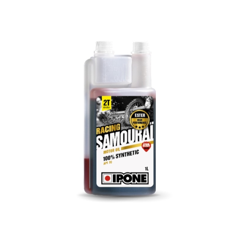Motorový olej Ipone Samourai Racing 2T 1 l jahodový