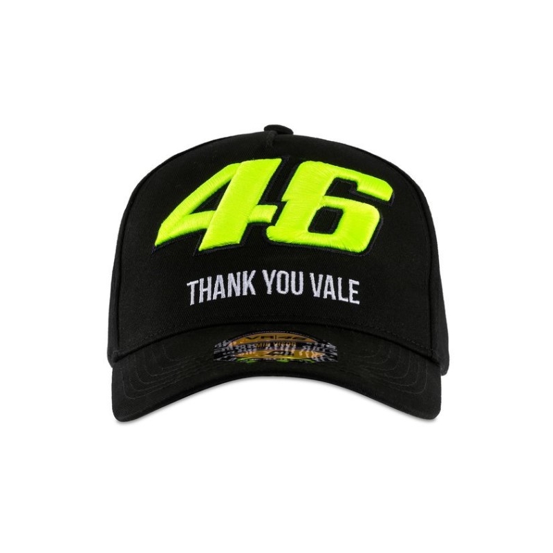 Šiltovka VR46 Valentino Rossi "Thank you Vale" čierna