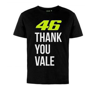 Detské tričko VR46 Valentino Rossi "Thank you Vale" čierne