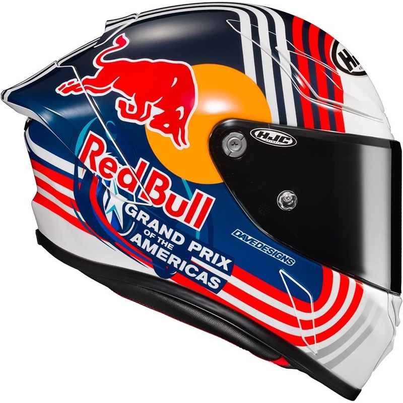Integrálna prilba na motocykel HJC RPHA 1 Redbull Austin GP MC21 červeno-modro-bielá výpredaj