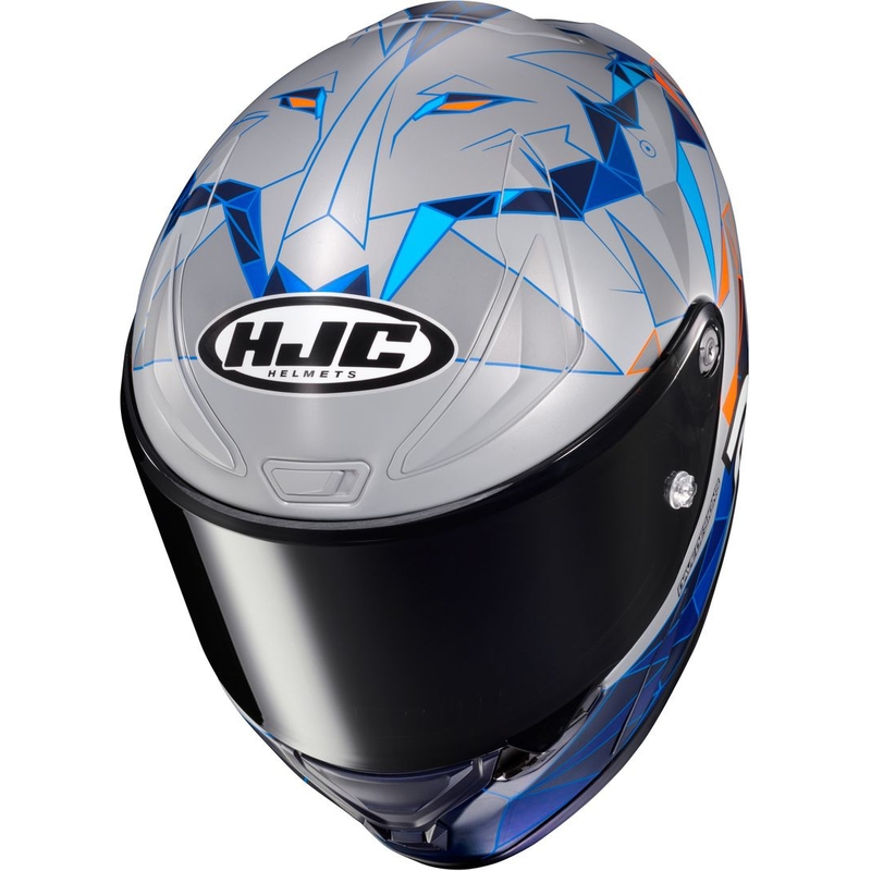 Integrálna prilba na motocykel HJC RPHA 1 Pol Espargaro Replica MC2SF oranžovo-modro-sivá