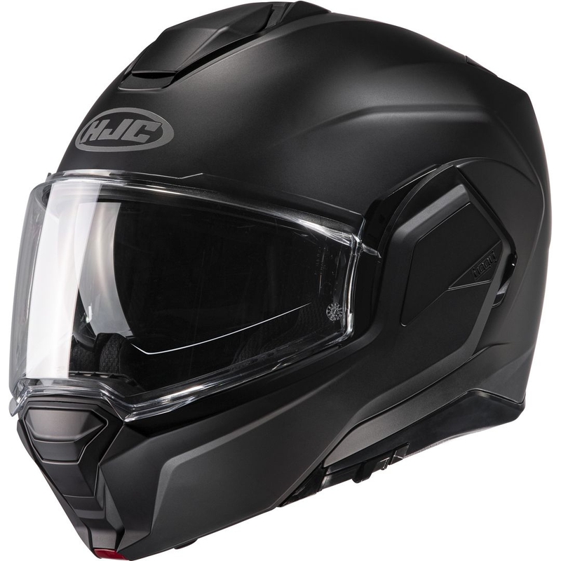 Preklápacia prilba na motocykel HJC I100 Solid semi flat čierna