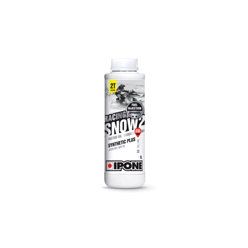 Olej do snežných skútrov Ipone 2T Snow racing 1 l jahodový