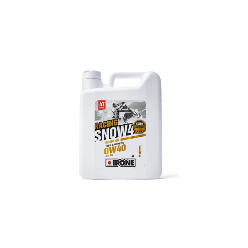 Olej do snežných skútrov Ipone Snow racing 4T 0W40 4 l