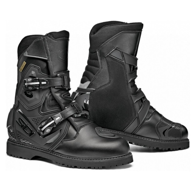 Stredne vysoké čižmy na motocykel SIDI Adventure Gore-Tex 2 Mid čierne