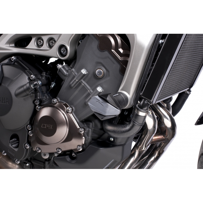 Padacie protektory Puig R12 - Yamaha MT-09 (2013 - 2015) čierne