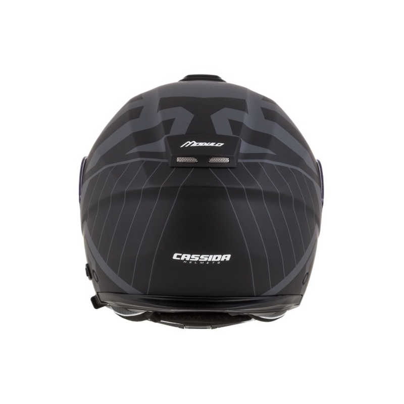 Vyklápacia prilba na motocykel Cassida Modulo 2.0 Profile Vision sivo-čierna