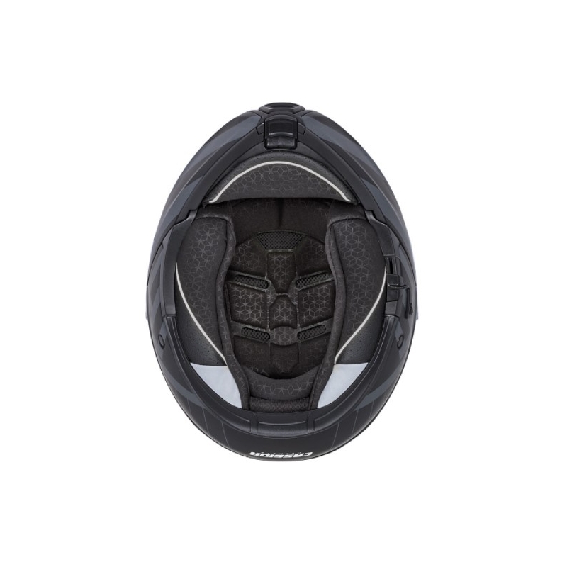 Vyklápacia prilba na motocykel Cassida Modulo 2.0 Profile Vision sivo-čierna