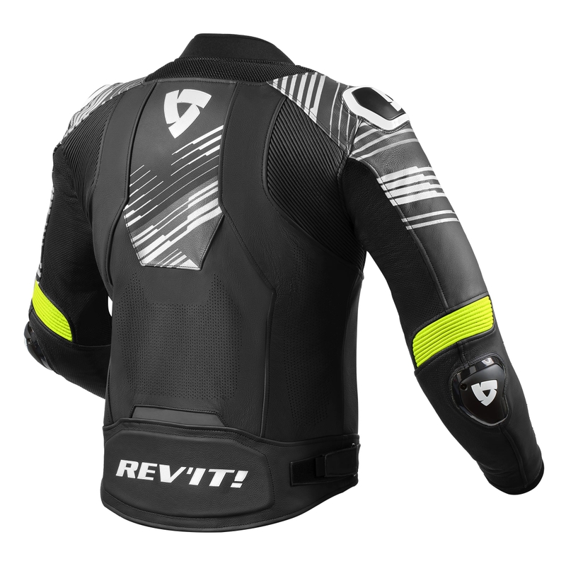 Bunda na motocykel Revit Apex čierno-fluorescenčno žltá výpredaj