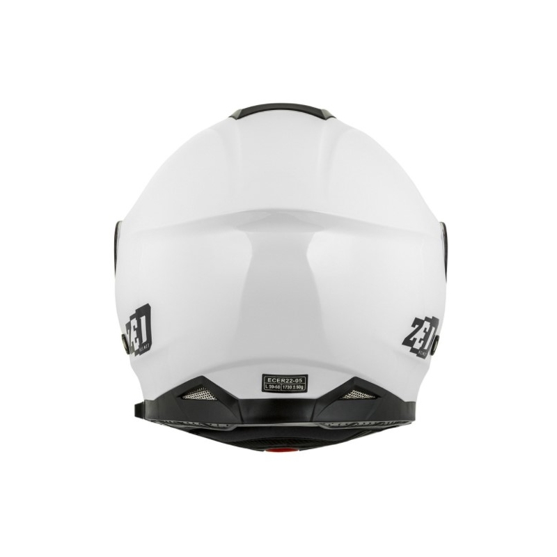 Odklápacia prilba na motocykel ZED F18 biela