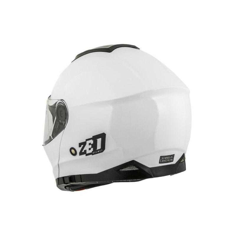 Odklápacia prilba na motocykel ZED F18 biela