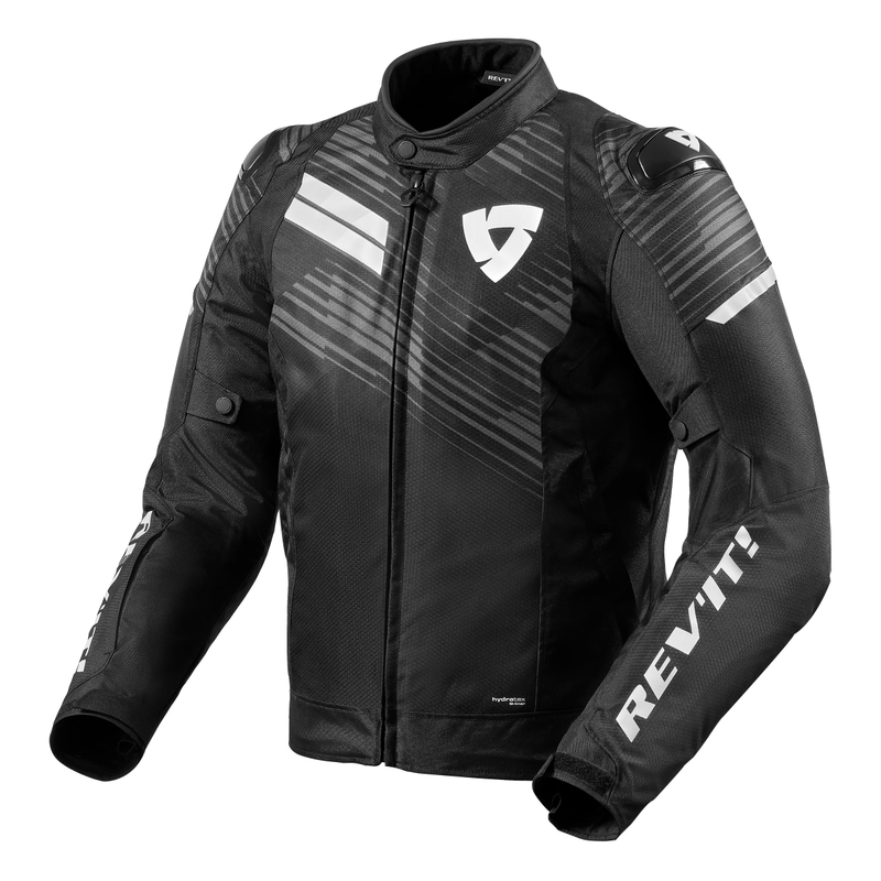 Bunda na motocykel Revit Apex H2O čierno-biela výpredaj