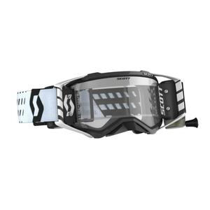 Motokrosové okuliare SCOTT Prospect WFS 22 čierno-biele