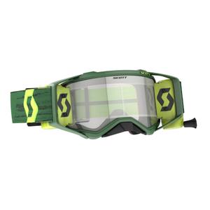 Motokrosové okuliare SCOTT Prospect WFS 22 zeleno-žlté