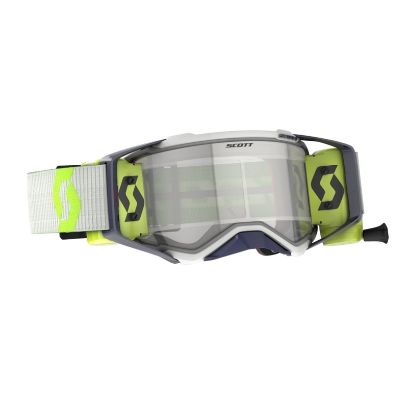 Motokrosové okuliare SCOTT Prospect WFS 22 sivo-žlté