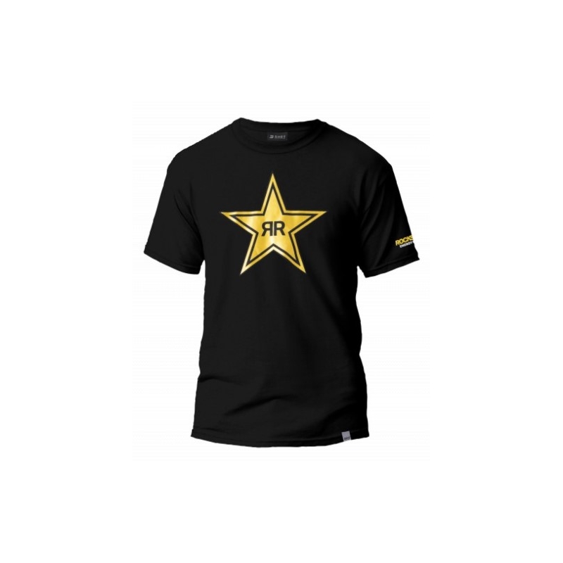 Pánske tričko Shot Black star 2.0 Rockstar čierne
