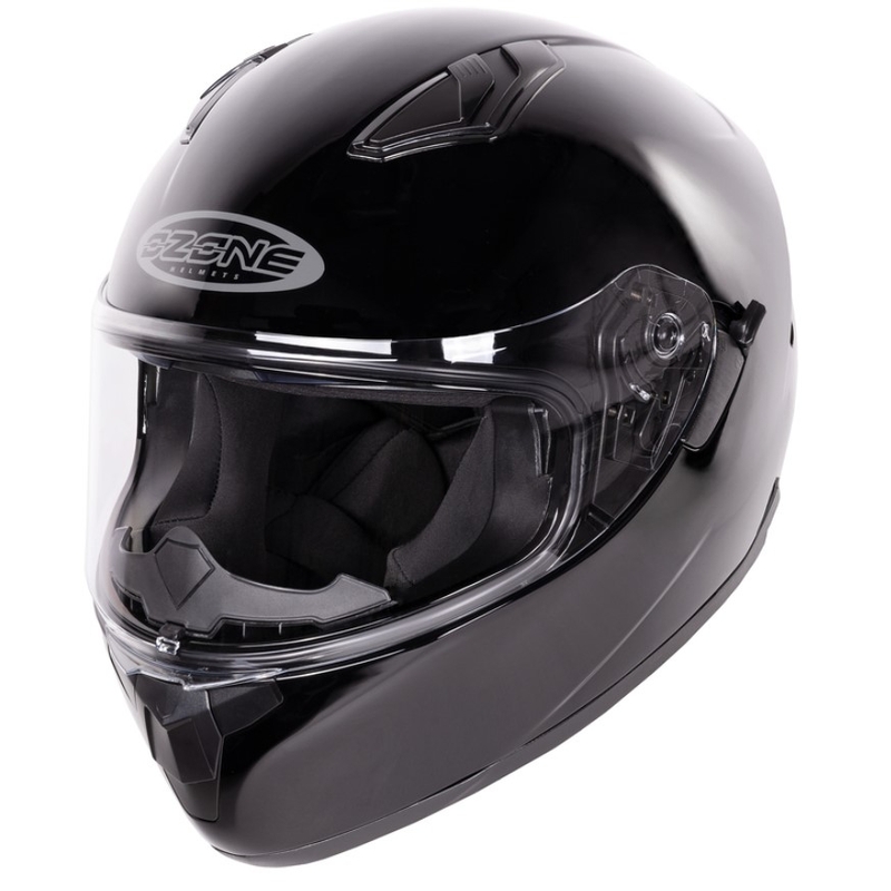 Integrálna prilba na motocykel Ozone Sprint čierna lesklá
