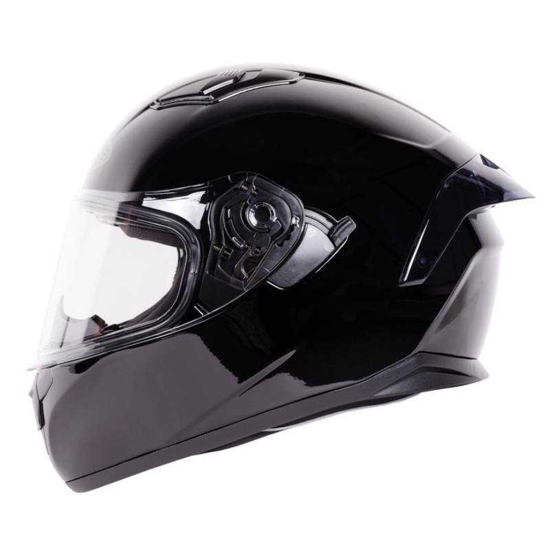 Integrálna prilba na motocykel Ozone Sprint čierna lesklá