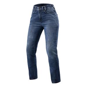 Dámske jeansy na motocykel Revit Victoria 2 SF modré výpredaj