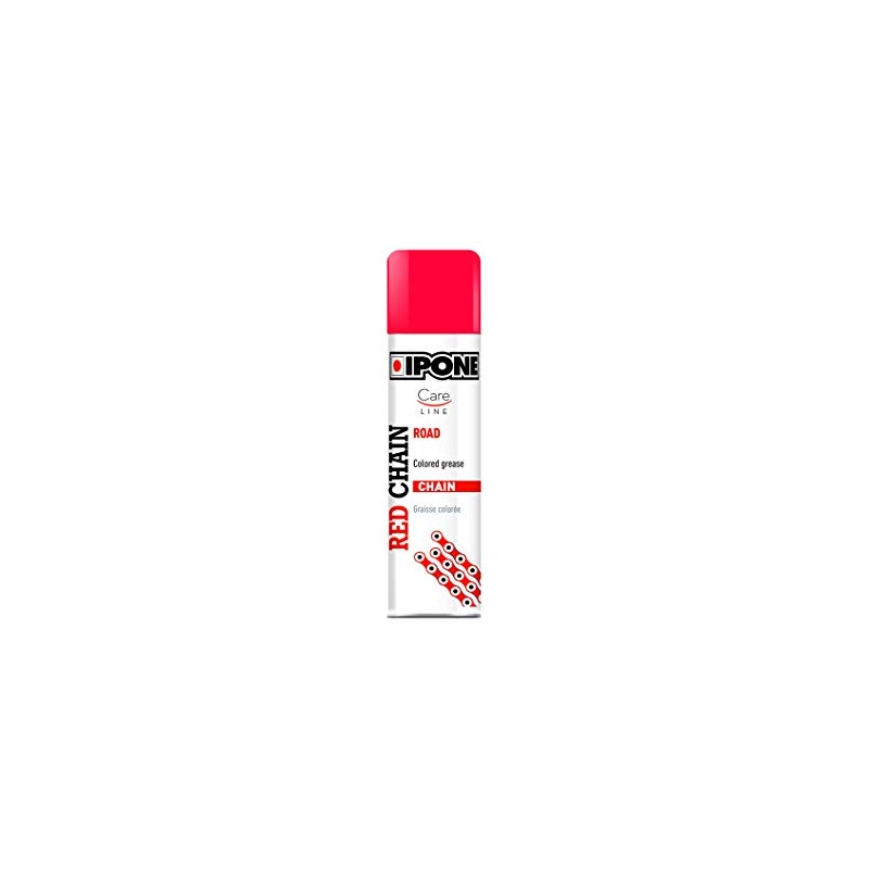 Sprej na mazanie reťaze Ipone Spray Chain Red 250 ml červený