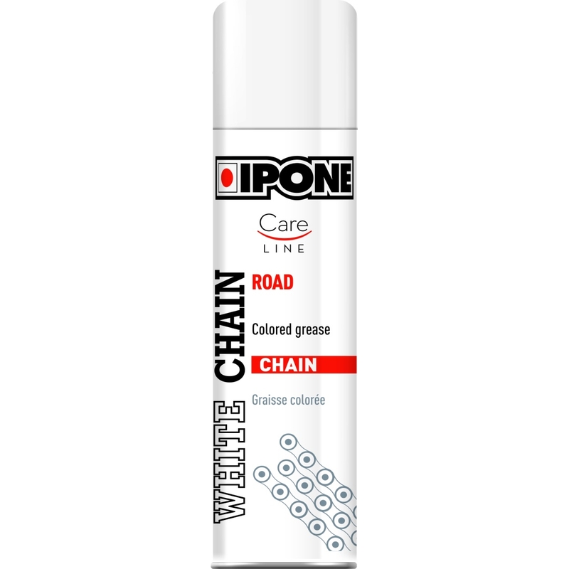 Sprej na mazanie reťaze Ipone Spray Chain White 250 ml biely