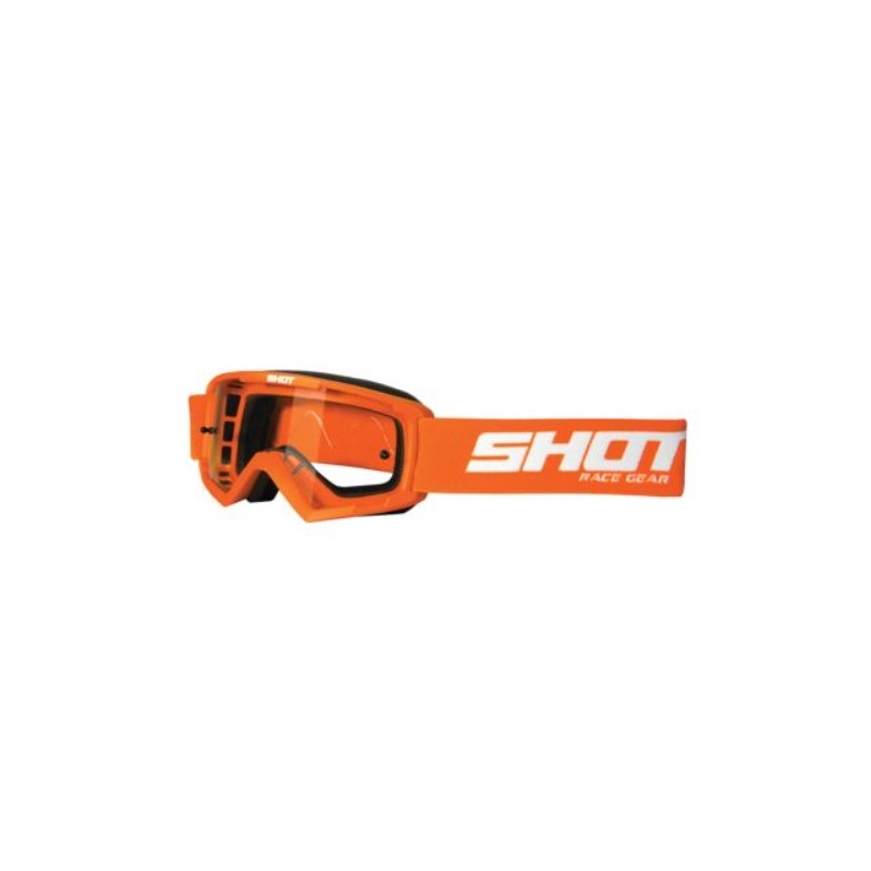 Detské motokrosové okuliare Shot Rocket fluorescenčno oranžové