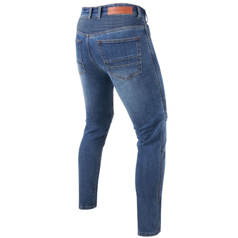 Jeansy na motocykel Rebelhorn Eagle III oprané modré