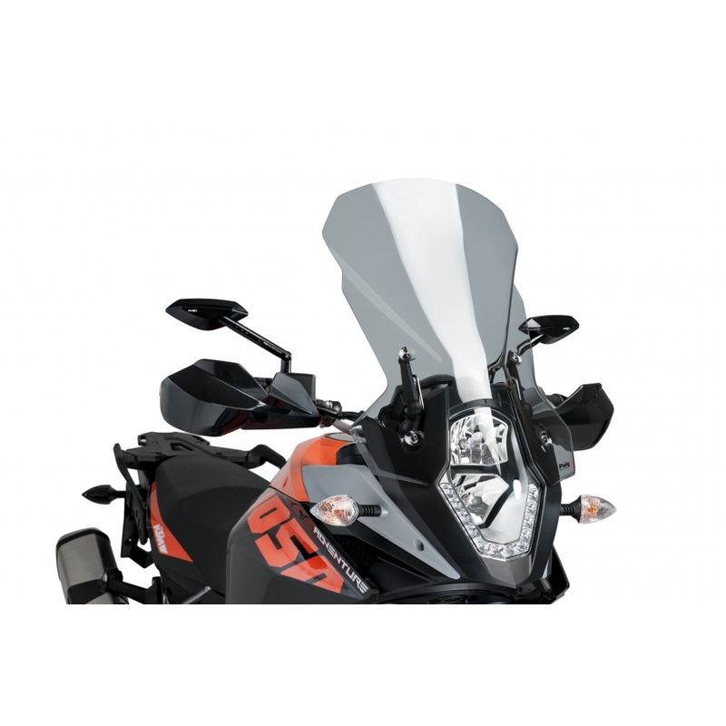 Plexi štít PUIG TOURING dymové