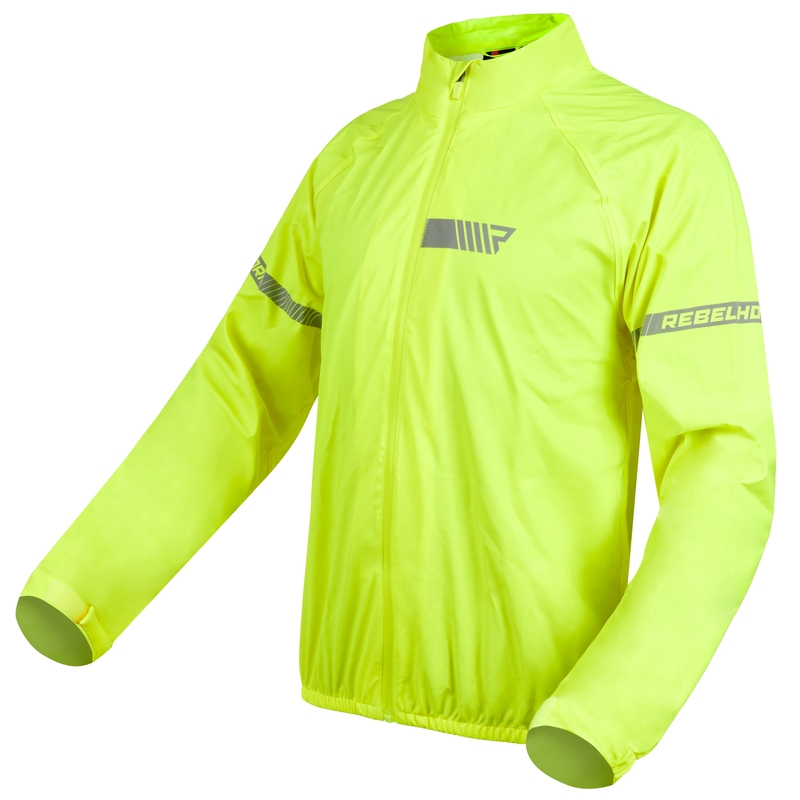 Bunda do dažďa Rebelhorn Ocean fluo žltá