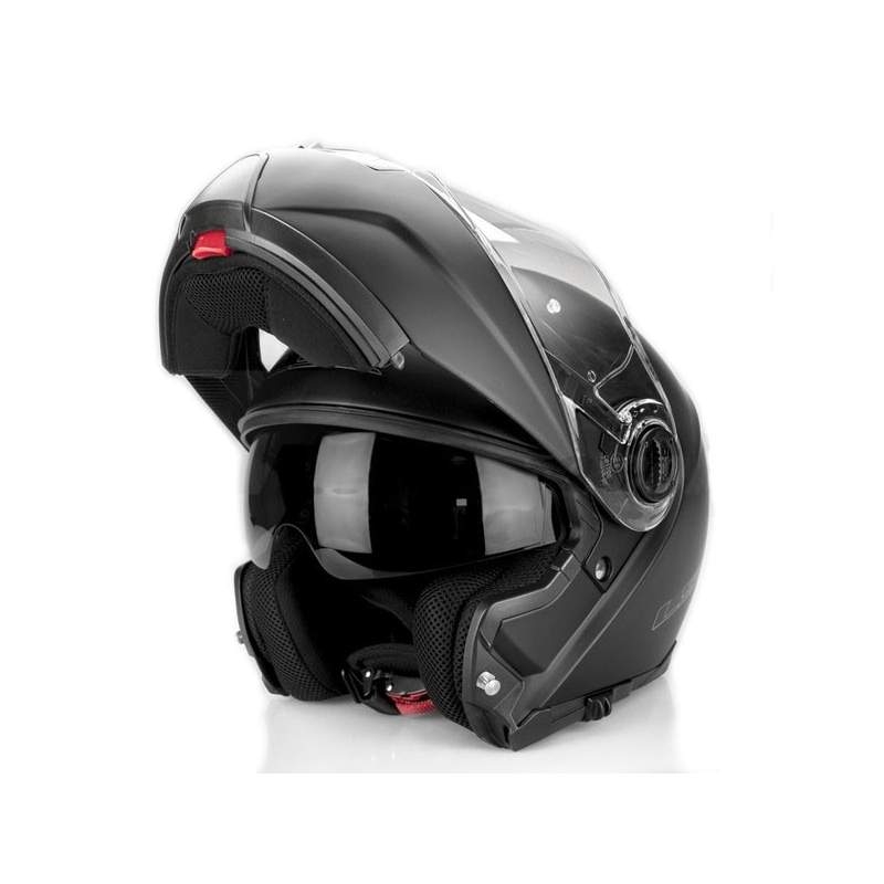 Vyklápěcí přilba na motorku LS2 FF325 Strobe černá matná - II. akosť